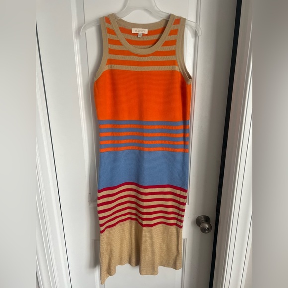 Etcetera Striped Knit Dress | xs - Picture 3 of 4